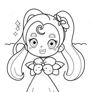 Precure Coloring Page | Precure coloring page