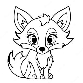 Foxy Coloring Page | Foxy coloring page