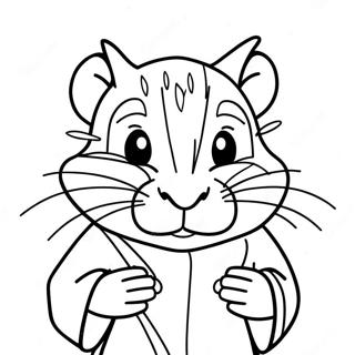 Splinter Coloring Page | Splinter coloring page