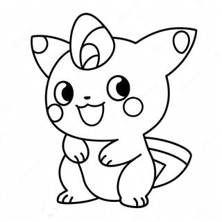 Chibi Pokemon Pagine da Colorare