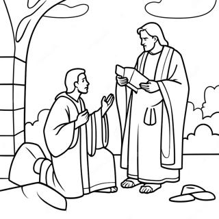 LDS New Testament Coloring Page | LDS New Testament coloring page