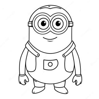 Despicable Me Coloring Page | Despicable Me coloring page