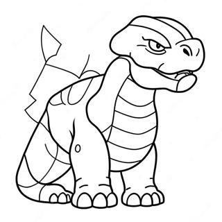 Onix Coloring Page | Onix coloring page