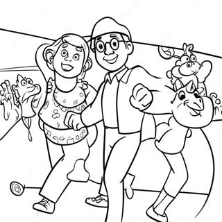 Adventures in Odyssey Coloring Page | Adventures in Odyssey coloring page