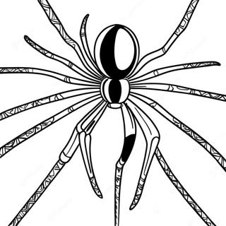 Iron Spider Coloring Page | Iron Spider coloring page