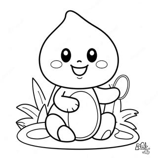 Chao Coloring Page | Chao coloring page