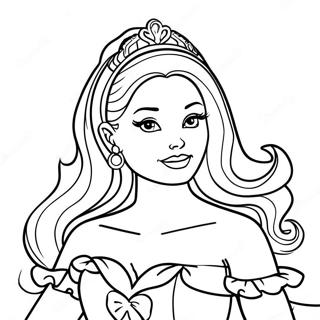 Barbie Doll Coloring Page | Barbie Doll coloring page