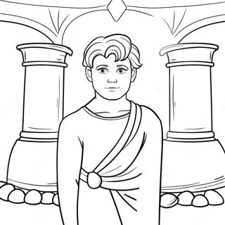 Daniel Coloring Page | Daniel coloring page