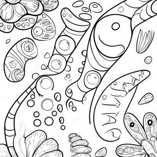 Genetics Coloring Page | Genetics coloring page
