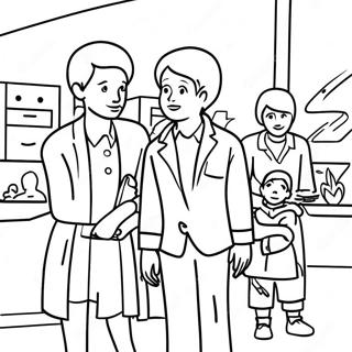 Social Work Coloring Page | Social Work coloring page
