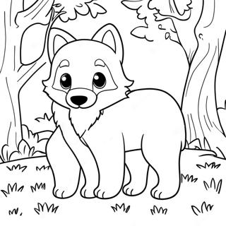 Forest for Adults Coloring Pages