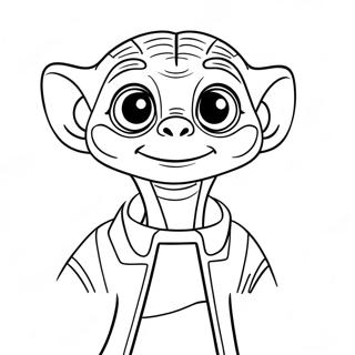 ET Coloring Page | ET coloring page