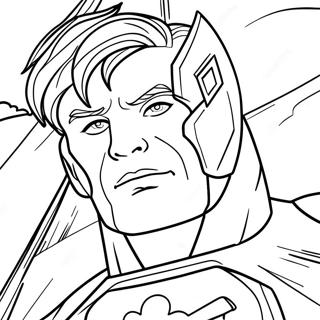 Super Hero Coloring Page | Super Hero coloring page