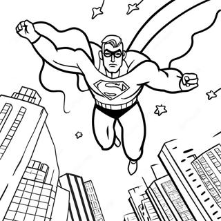 Superheld Malvorlagen