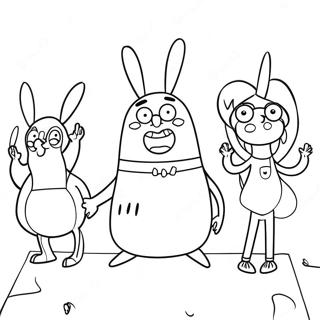 Bob's Burgers Coloring Page | Bob's Burgers coloring page