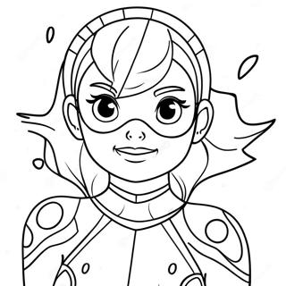 Superhelten Kwami Miraculous Ladybug Malebøger