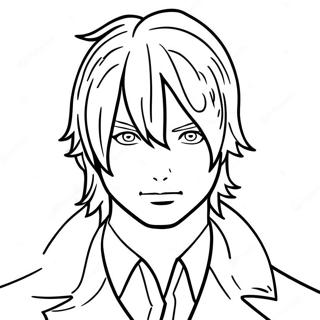 Denki Kaminari Coloring Page | Denki Kaminari coloring page