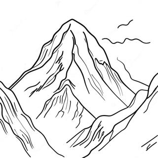 Colorful Everest VBS Adventure Coloring Page | Everest VBS coloring page