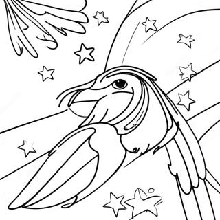 Venezuela Flag Coloring Page | Venezuela coloring page