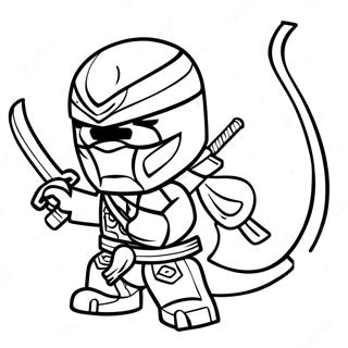 Ninjago Serpentine Coloring Page | Ninjago Serpentine coloring page