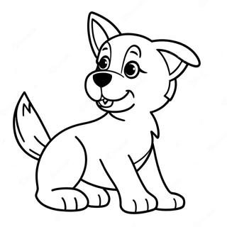 Realistic German Shepherd Coloring Pages