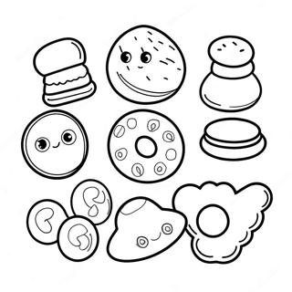 Play Doh Fun Shapes Coloring Page | Play Doh coloring page