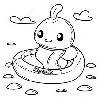 Water Safety Coloring Page | Water Safety coloring page