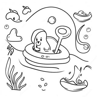 Fun Water Safety Rules Coloring Page | Water Safety coloring page
