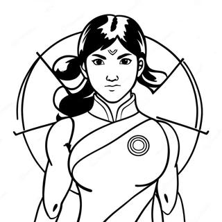 Korra Coloring Page | Korra coloring page