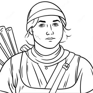 Robin Hood Coloring Page | Robin Hood coloring page