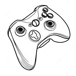 Xbox Controller Fun Coloring Page | Xbox coloring page