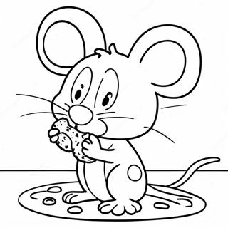 If You Give a Mouse a Cookie Coloring Page