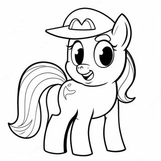 Applejack Coloring Page | Applejack coloring page