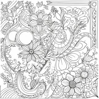 Johanna Basford Intricate Coloring Page | Johanna Basford coloring page