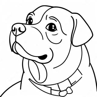 Rottweiler Kleurplaten
