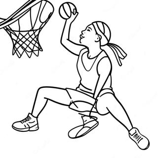 Wnba Pagine da Colorare