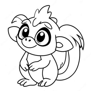 Grookey Coloring Page | Grookey coloring page