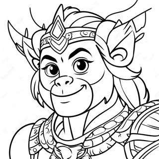 Roi Singe Coloriages