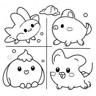 Cute Animals Affected by Climate Change Coloring Page | Climate Change coloring page