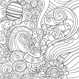 Colorful Marks Coloring Page | marks coloring page