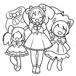 Madoka Magica Värityskuvat