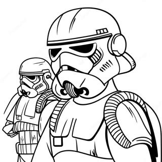 Star Wars Bad Batch Coloring Page | Star Wars Bad Batch coloring page