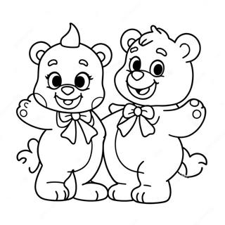 Care Bear Cousins Coloring Page | Care Bear Cousins coloring page