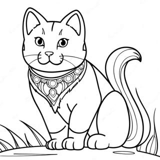 Warrior Cat Coloring Page | Warrior Cat coloring page