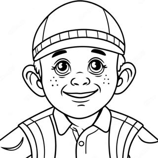 El Chavo del Ocho Coloring Page | El Chavo del Ocho coloring page