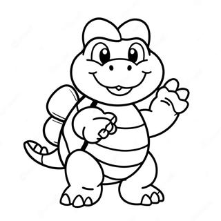 Koopa Troopa Coloring Page | Koopa Troopa coloring page