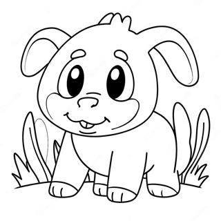 Funny Animal Butt Coloring Page | Butt coloring page
