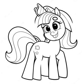 Twilight Sparkle Magical Coloring Page | Twilight Sparkle coloring page