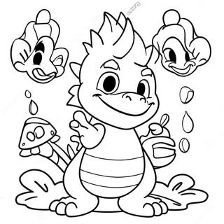Koopalings Coloring Page | Koopalings coloring page
