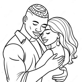Amour Noir Coloriages